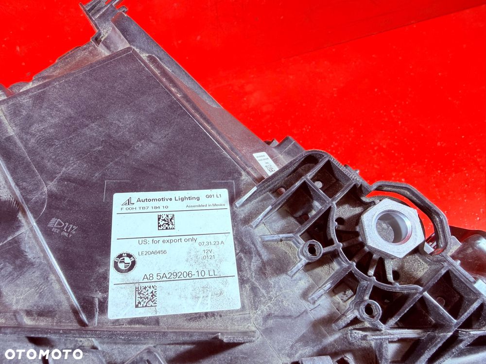 LAMPA PRAWA BMW X3 G01 X4 G02 LIFT LCI FULL LED BDB EUROPA 5A29206 - 8