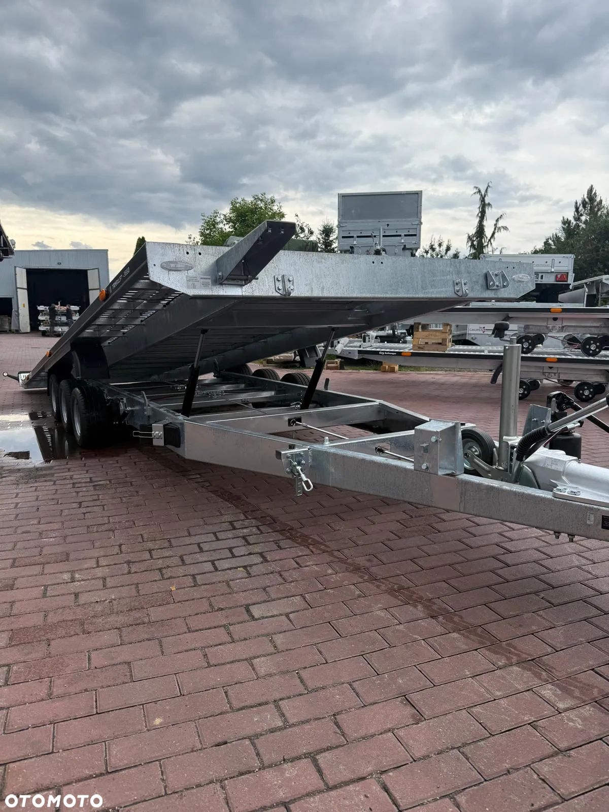 Inny Balhanger TRIMAXLIFT 3560 Wypełnienie Aluminium 600x210 3 osie DMC 3500kg uchylana hydraulicznie MOCNA - 4