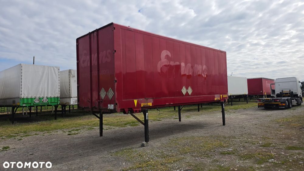 Krone 7.500zł netto KONTENER/ZABUDOWA 7.45x2.60M BDFSTALOWY GARAŻ MAGAZYN ZAMYKANY DRZWIAMI MOŻLIWOŚĆ TRANSPORT - 3