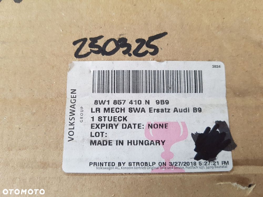 audi a4 b9 lusterko prawe 8 pin 8w1857410n - 6