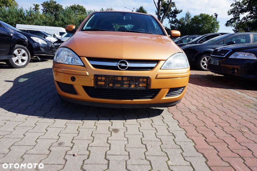 MASKA ZDERZAK BŁOTNIKI LAMPY CORSA C III Z40E  OPEL 1999-2003 ZŁOTY PRZÓD KOMPLETNY - 20