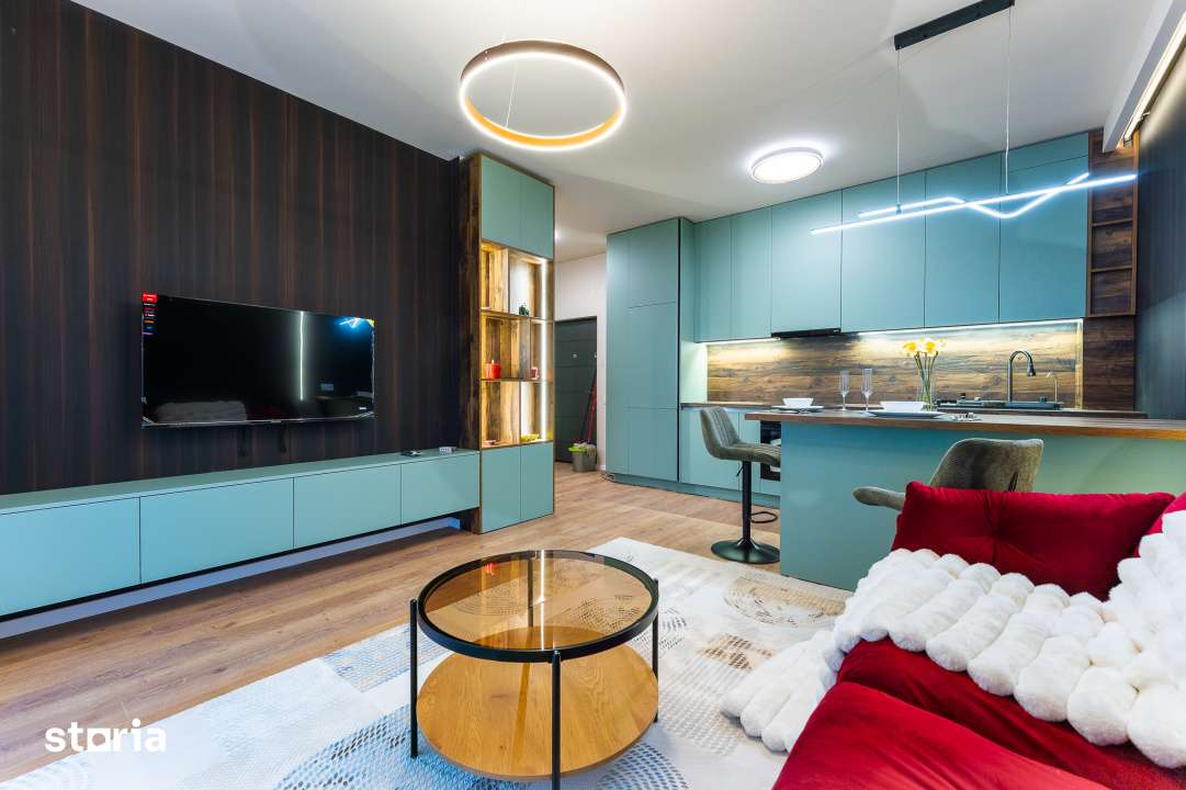Apartament 2 camere, utilat si mobilat modern, Eroilor Floresti — fotografia 3