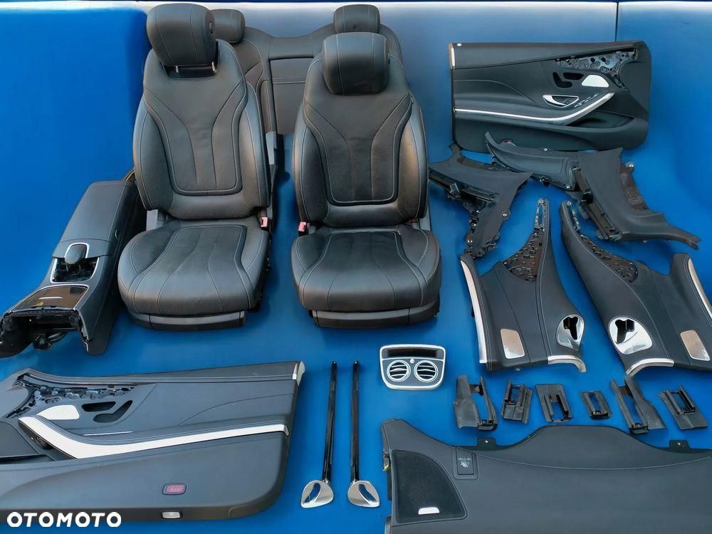 Mercedes W217 COUPE AMG Fotele Kanapa Wnętrze Tapicerka Drzwi Podłokietnik - 1