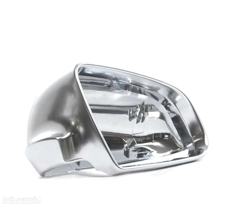 CAPAS DE ESPELHOS RETROVISORES AUDI CROMADOS A3 A4 A6 - 2