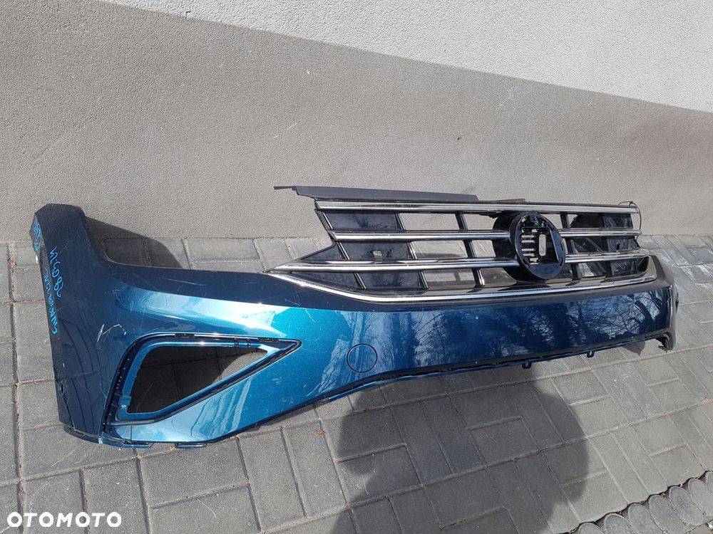 vw tiguan 20^ lift zderzak przód atrapa grill 5na807221c - 4