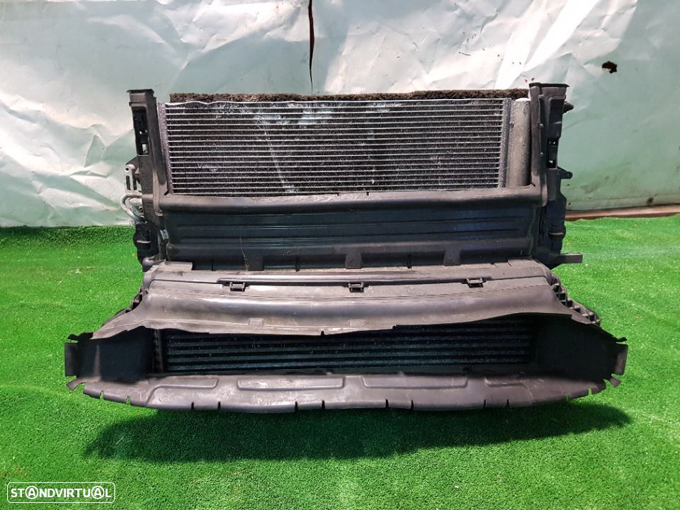 Volvo V40 2.0D D2 Radiador Agua Ar condicionado termo ventilador intercooler - 1