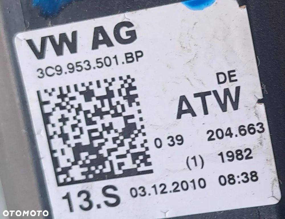 VW PASSAT B7 10r PRZEŁĄCZNIK ZESPOLONY MANETKA 3C9953501BP - 2