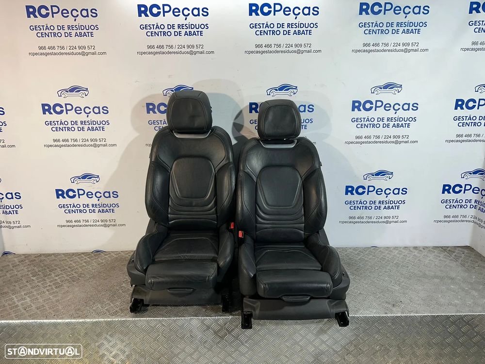 .Conjunto Bancos Elétricos Pele Citroen DS5 Original - 6