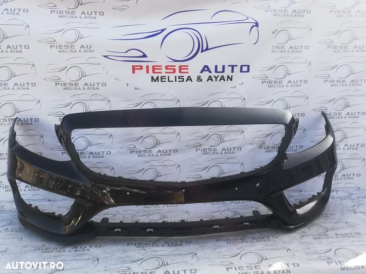 Bara fata Mercedes C-Class W205 AMG an 2014-2015-2016-2017-2018 Gauri pentru 6 senzori - 1