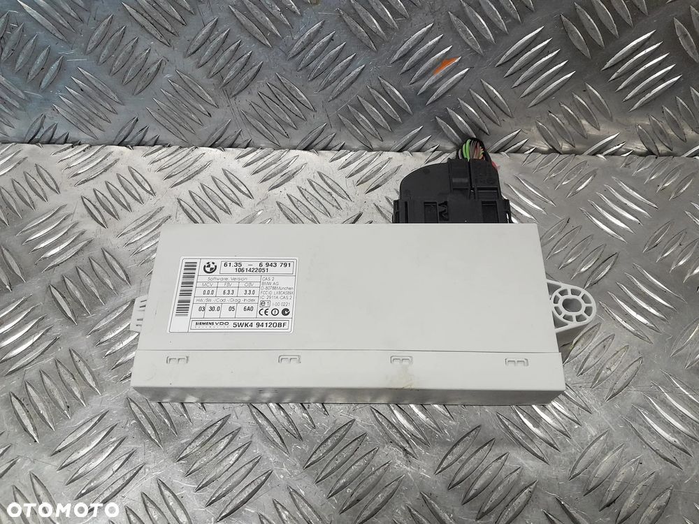 Moduł sterownik CAS 2 BMW 1 E87 04-11r. 6943791 - 1