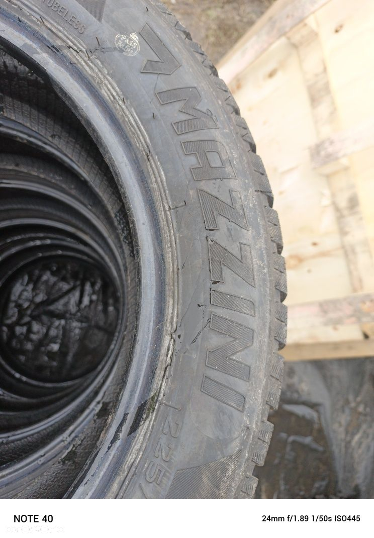 Opony zimowe Nowe demo 225/55/17 Mazzini 24r 6 sztuk - 4