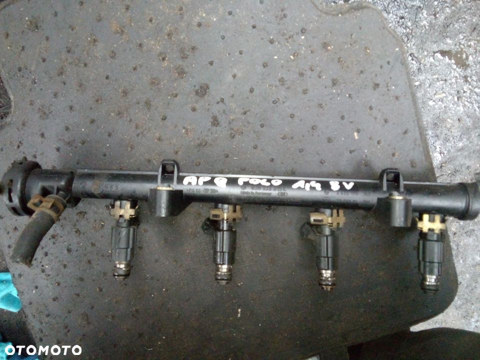 VW POLO GOLF IBIZA 1,4 8V listwa wtryskowa wtryski 030133319AA 030906031J - 2