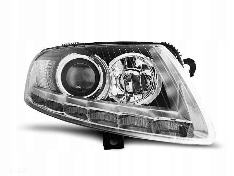 Lampy Reflektory Audi A6 C6 04-08 Bi-Xenon D2S Led - 1