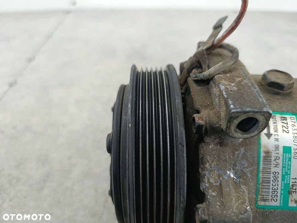 POMPA, SPRĘŻARKA KLIMATYZACJI ALFA ROMEO GT II 60653652 SD7V16  SANDEN 1.9 - 3