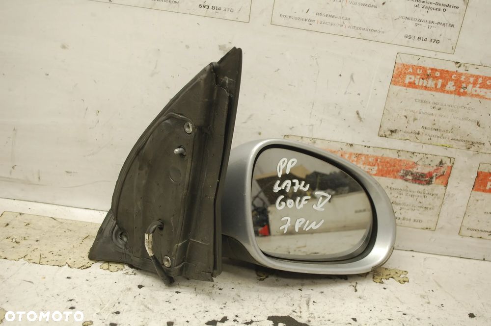 LUSTERKO PRAWY PRZÓD PRZEDNIE PRAWE LA7W/ LC9Z/ LC5J/ LD5Q 7 PIN/ 6 PIN VW GOLF V - 3