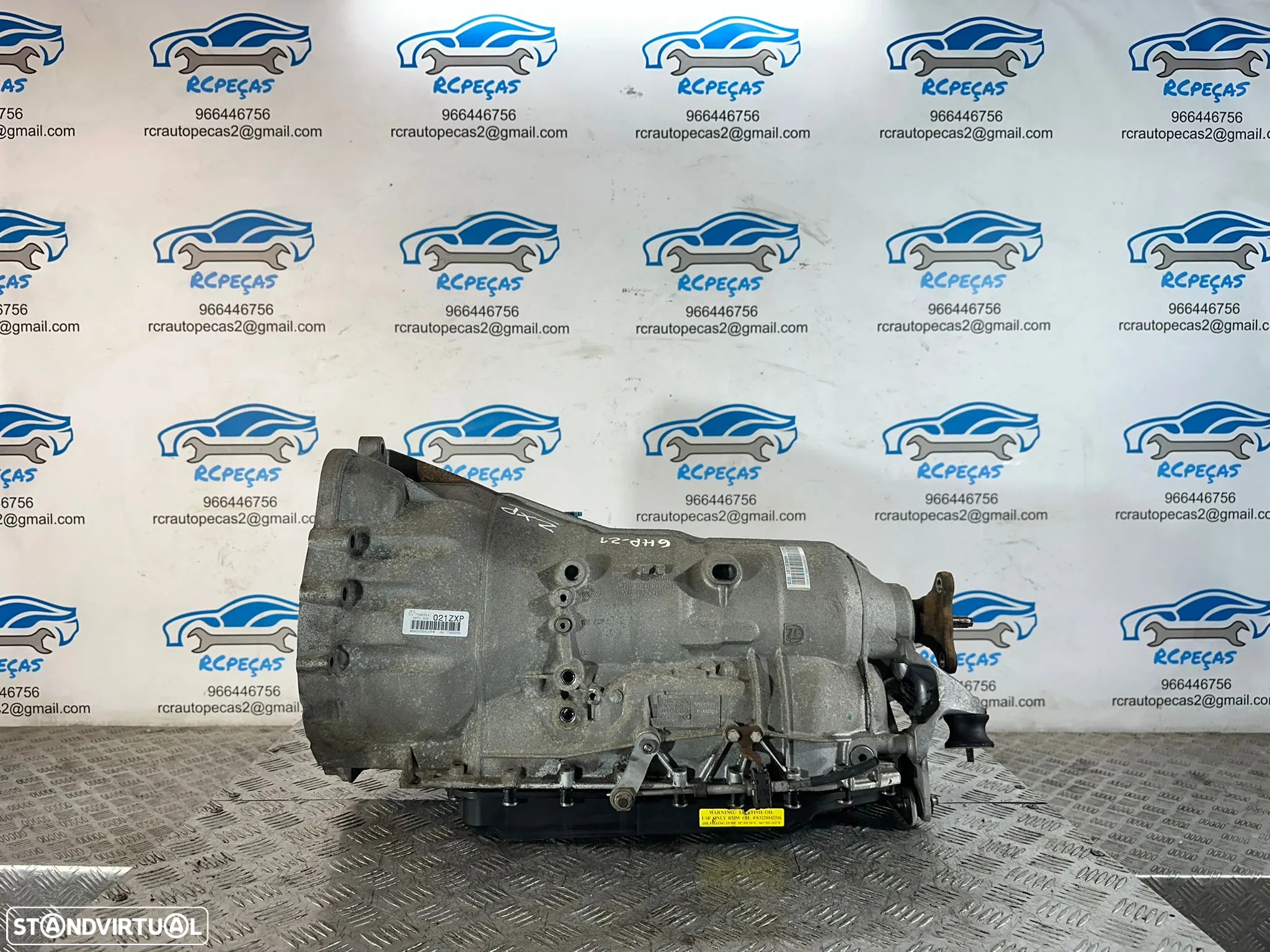 .Caixa 6 Velocidades Automática BMW ZF GA6HP19Z ZXP N52B25 2.5i 24v - 8