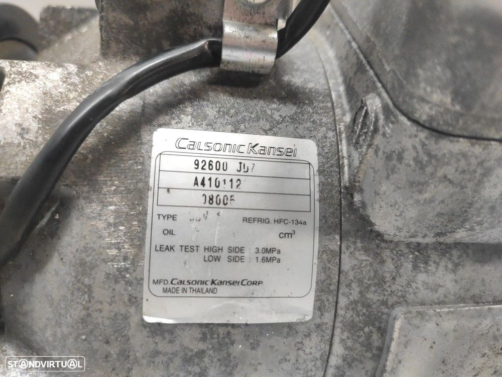 Compressor AC NISSAN Qashqai/Qashqai+2 I (J10, JJ10) - 4