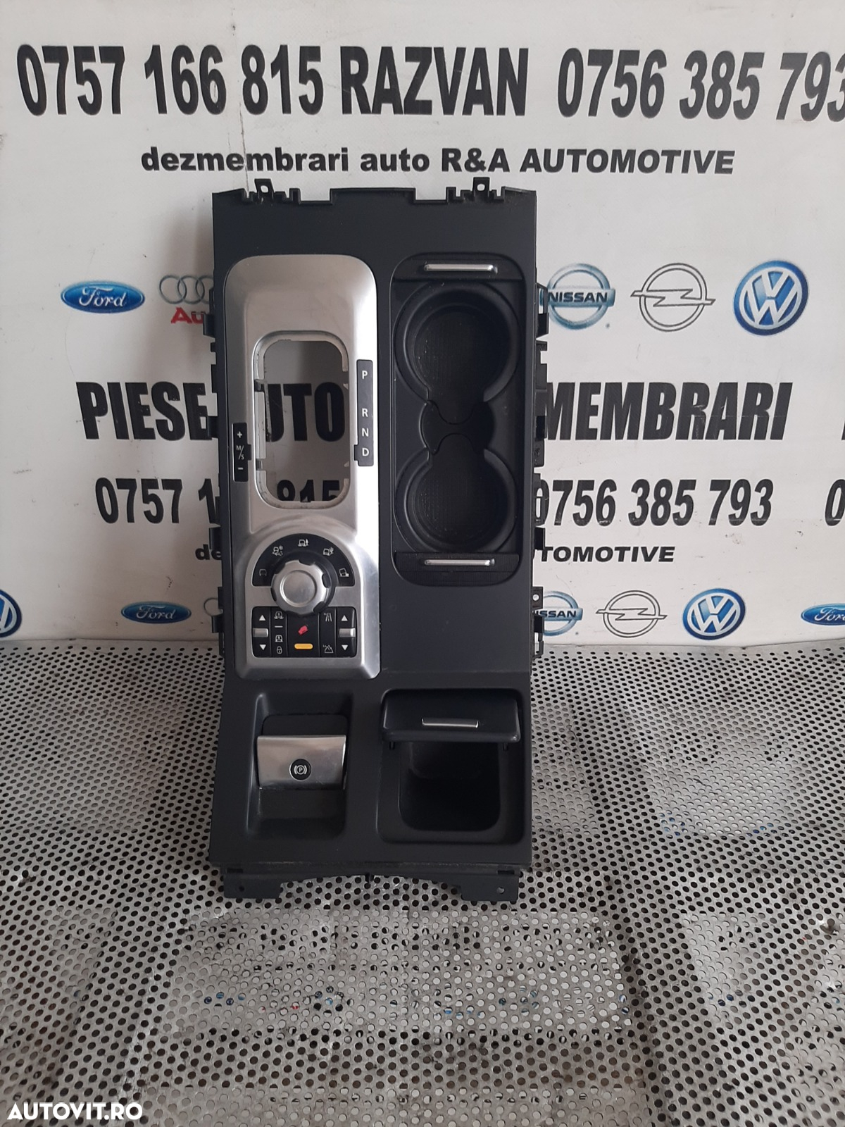 Consola Centrala Suport Pahare Buton Selector Joystick Mod Condus Land Rover Range Rover Vogue L322 - 4