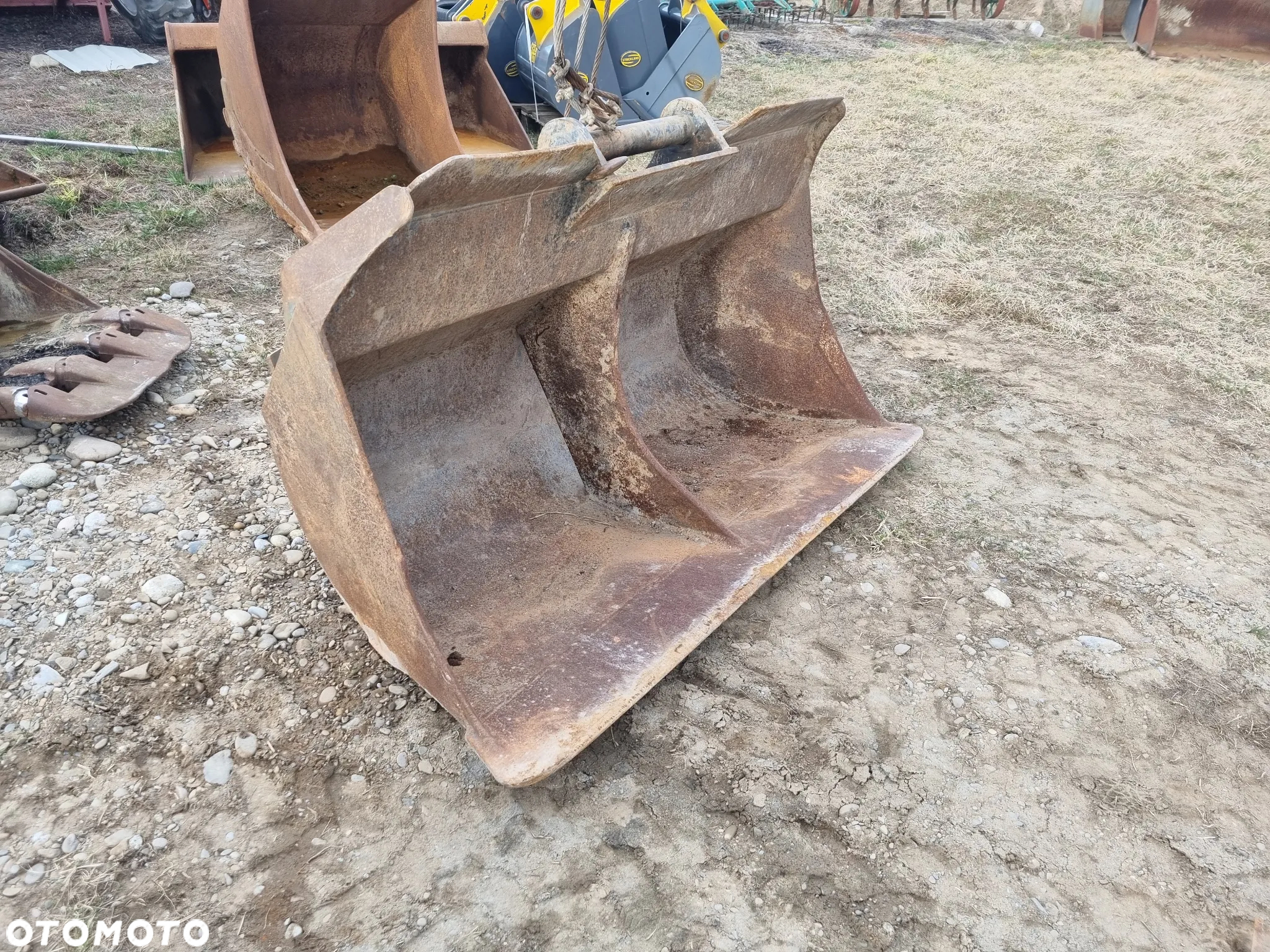 Łyżka skarpówka złącze S70 2m 200cm skarpowa do koparki koparka 20-25t Volvo Hitachi - 2