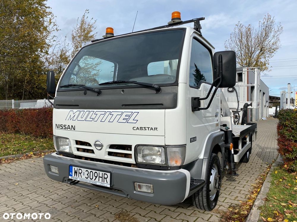 Nissan CABSTAR 3,0D PODNOŚNIK KOSZOWY MULTITEL MX200 20M WYS. ROBOCZA - 5