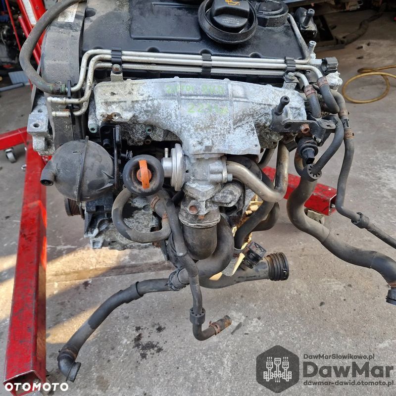 VW Silnik 2.0 TDI BKD 223 tyś. przebieg bez pompowtryskiwaczy - 3