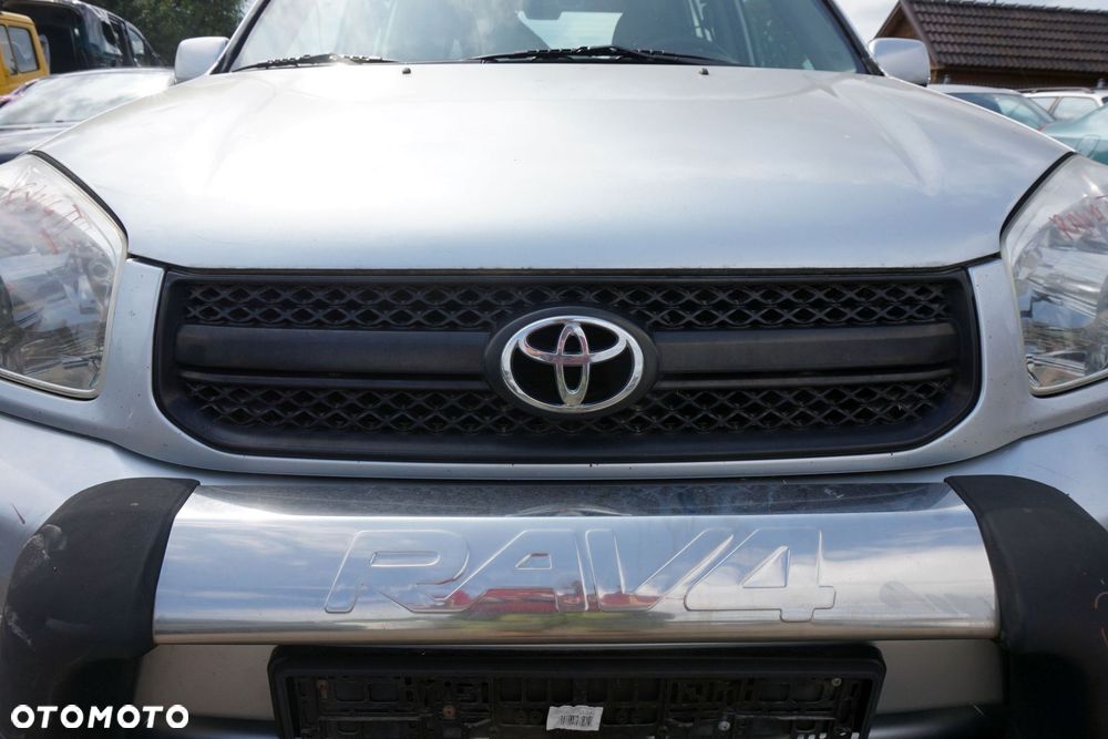 MASKA ZDERZAK BŁOTNIKI LAMPY RAV4 II LIFT 1D4  TOYOTA 2003-2005 SREBRNY PRZÓD KOMPLETNY - 7