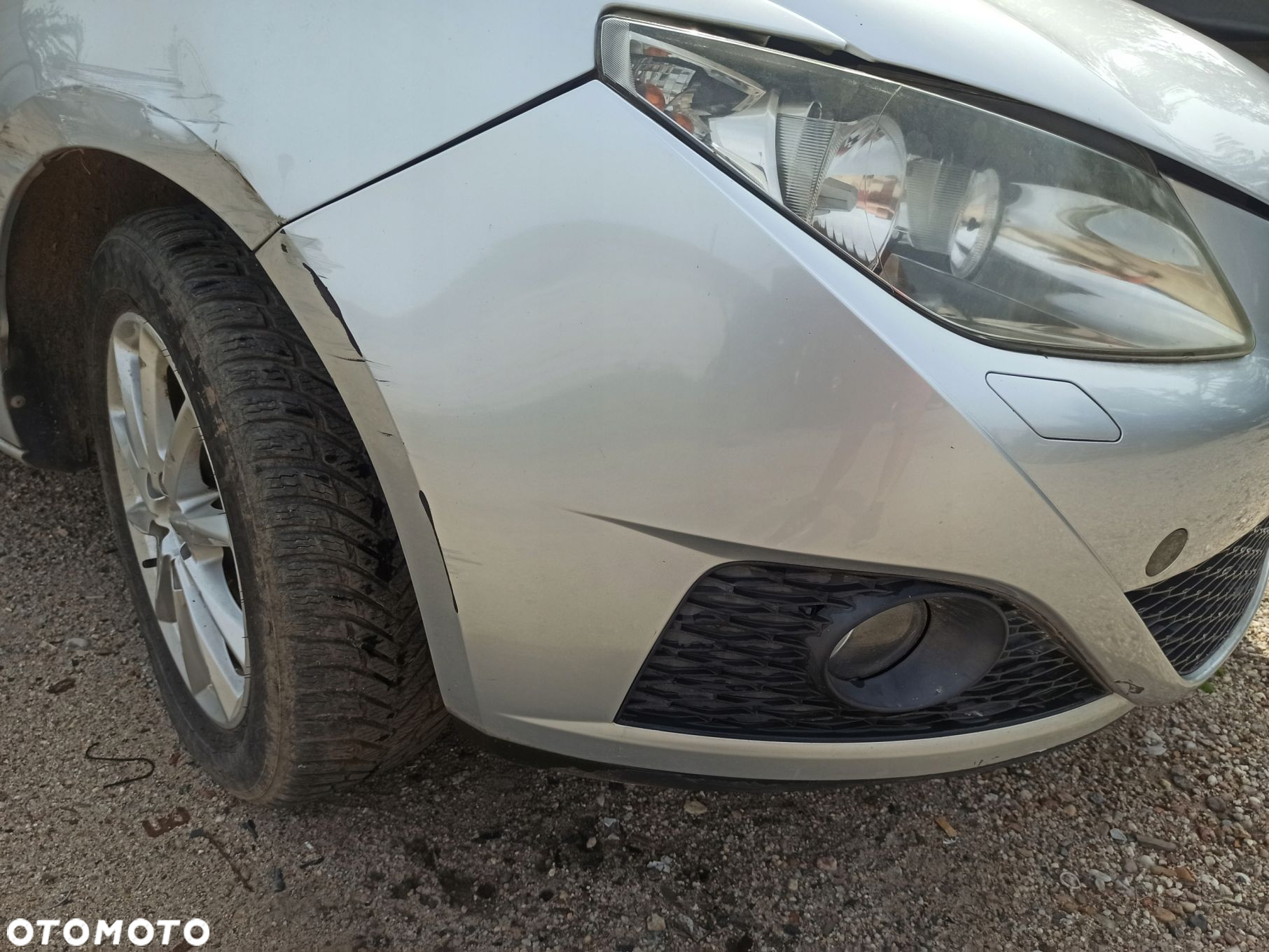 Zderzak przód kompletny SEAT IBIZA IV LS7Y 08-12 spryski - 2