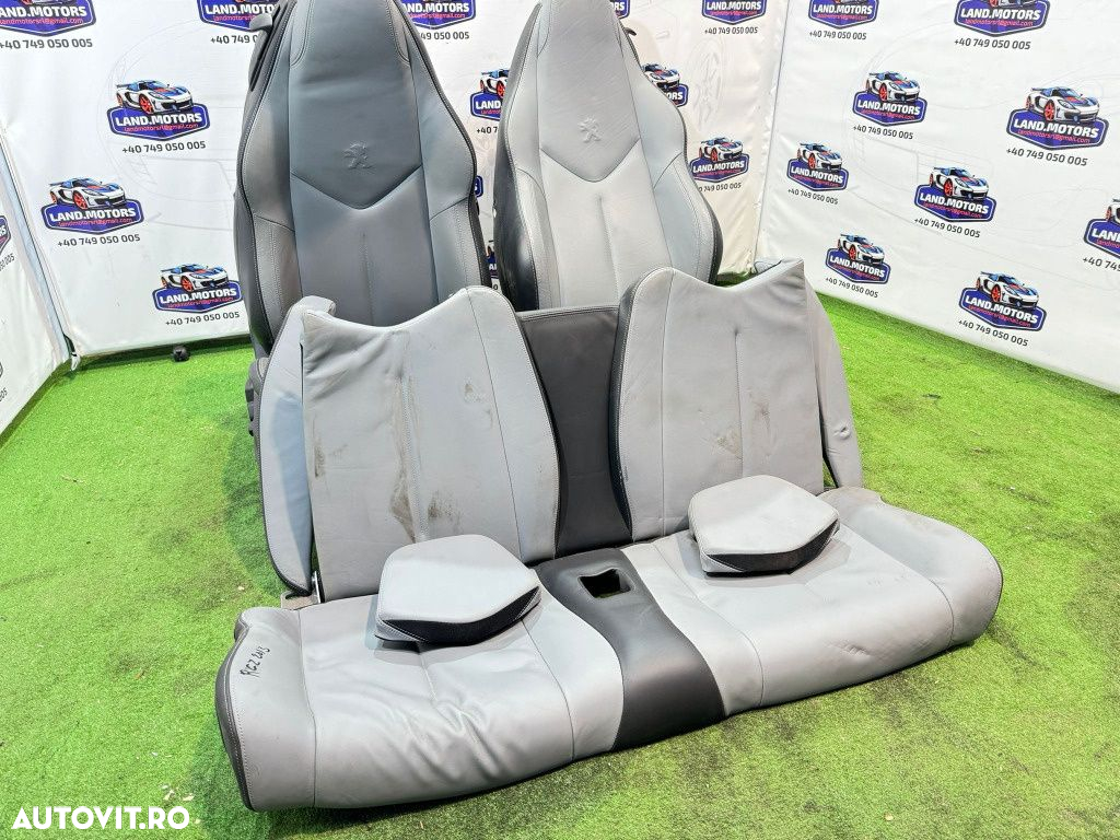 Interior piele, scaune cu incalzire banchete peugeot rcz coupe 2013 - 3