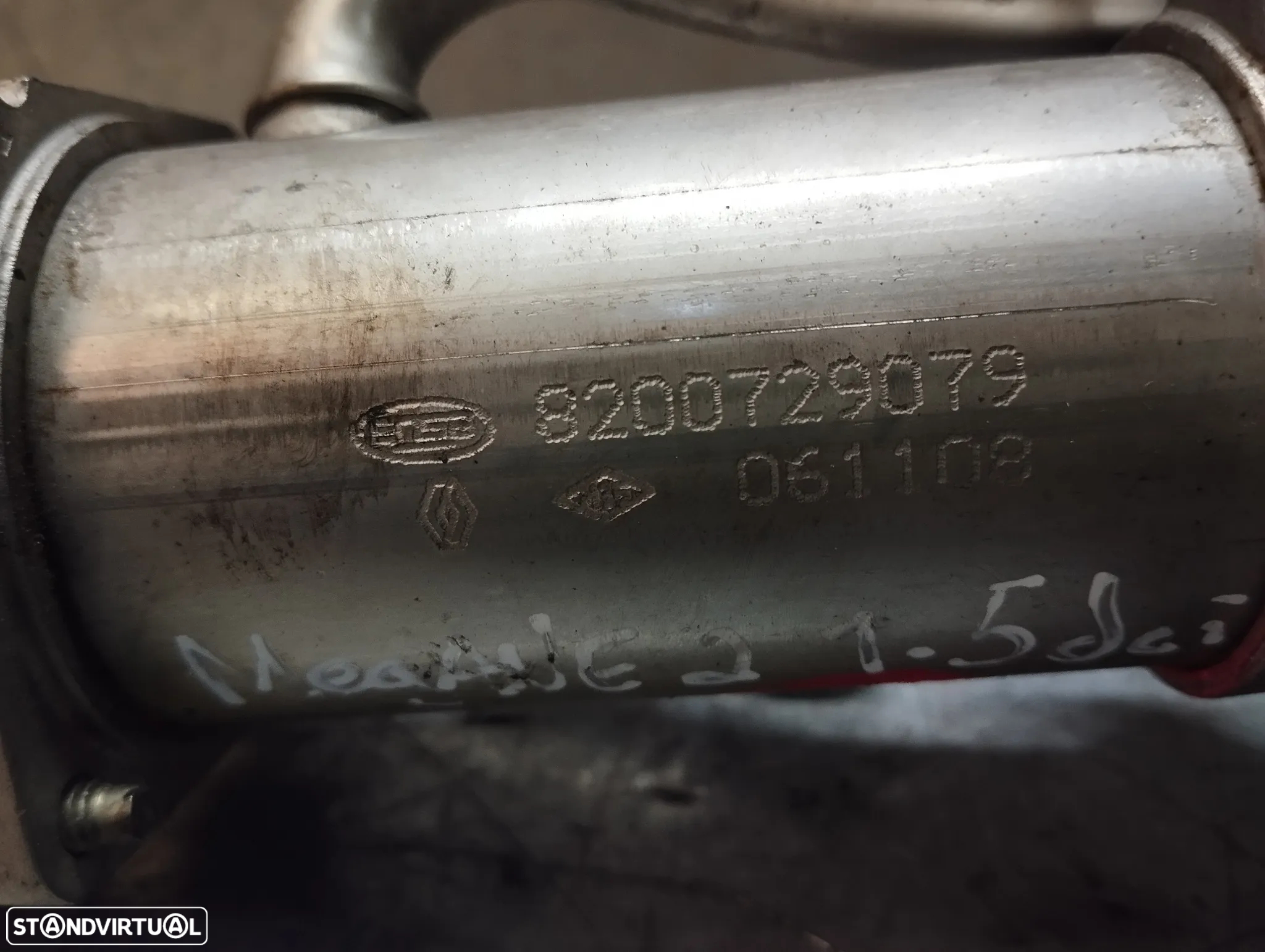 RADIADOR DA EGR RENAULT MEGANE II / SCENIC / CLIO III / KANGOO REF. 8200729079 - 2