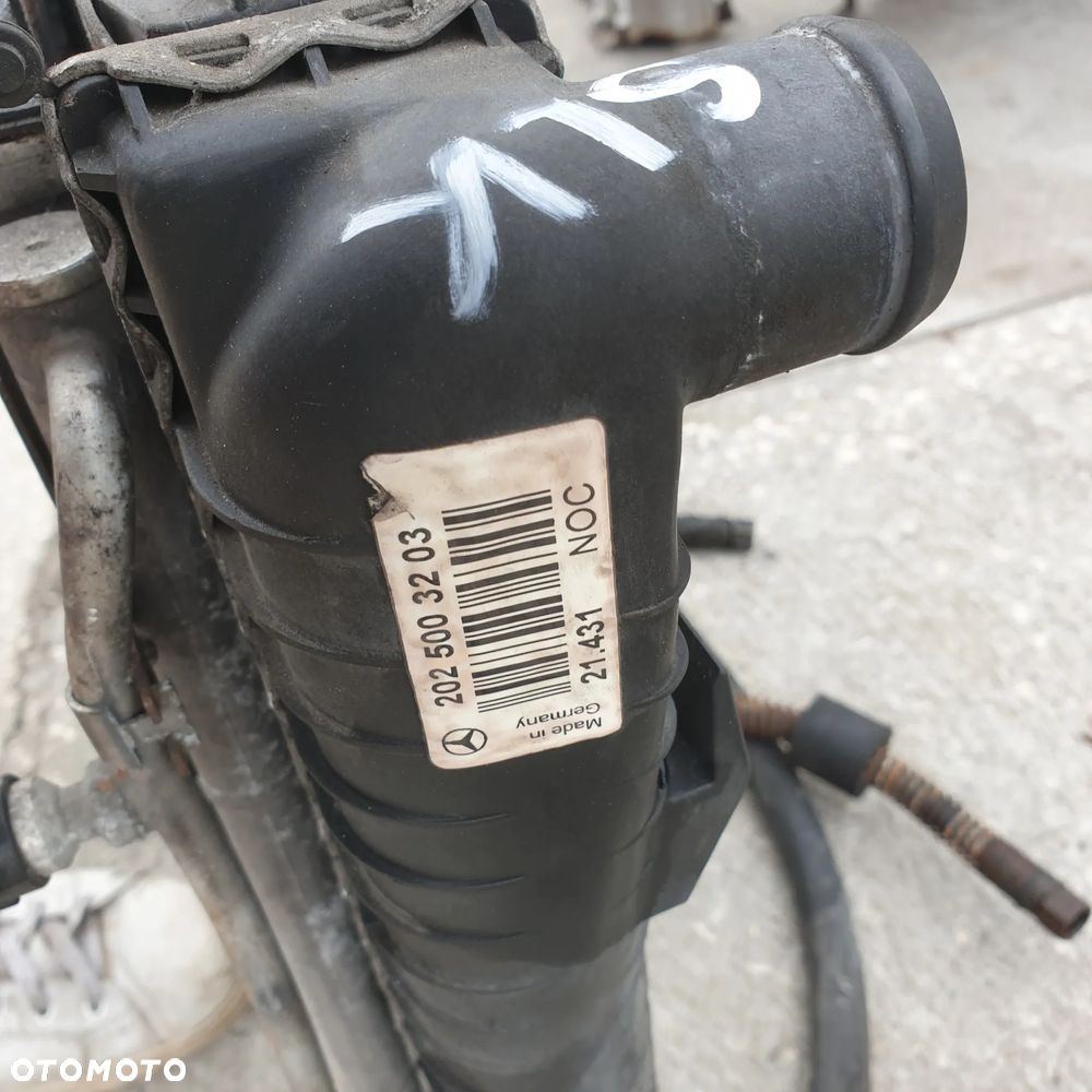 MERCEDES SLK R170 CHŁODNICE WENTYLATOR 2025003203 - 3