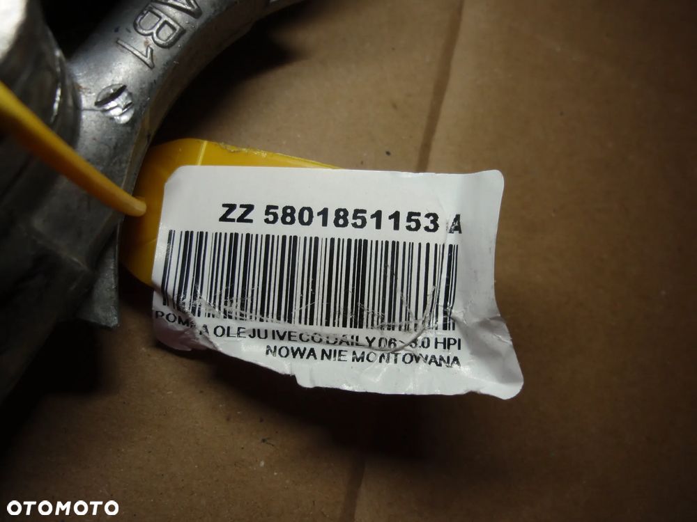 Pompa Oleju VACUM Nowa Oryginał IVECO Jumper Boxer Ducato 3.0 5801851153 - 3