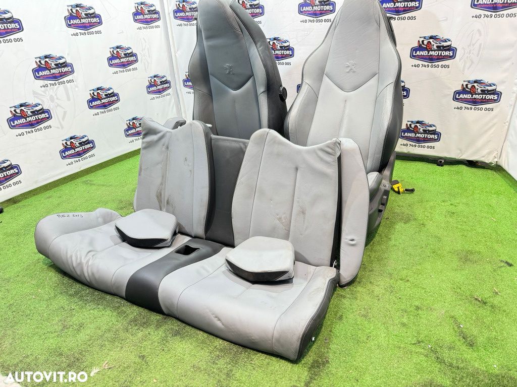 Interior piele, scaune cu incalzire banchete peugeot rcz coupe 2013 - 1