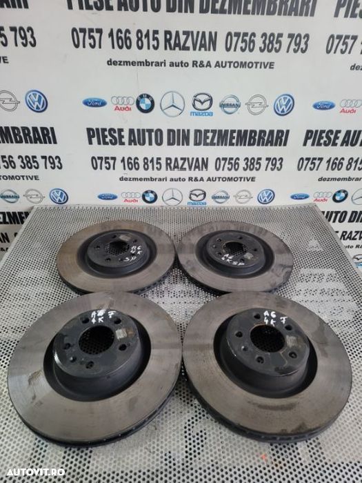 Discuri Frana Fata Spate Audi A6 S6 A7 S7 4K C8 3.0 Tdi Quattro Dupa 2018 ZeroUzura Diametru F34 S33 - 1