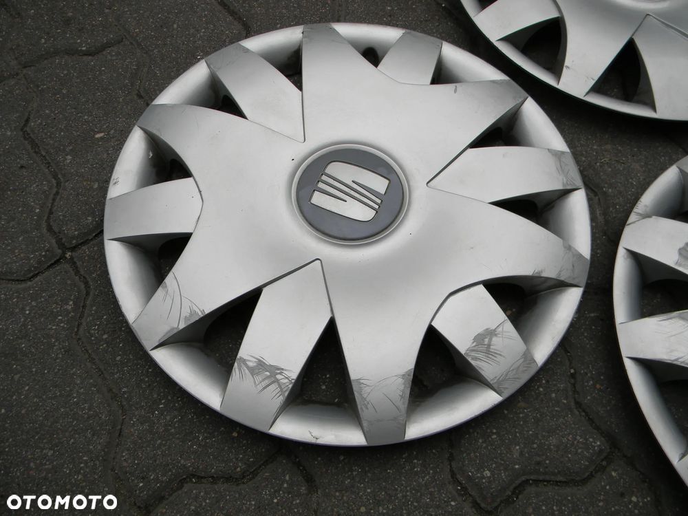 kołpak kołpaki 15"  SEAT ALTEA LEON TOLEDO IBIZA na spinki - 2