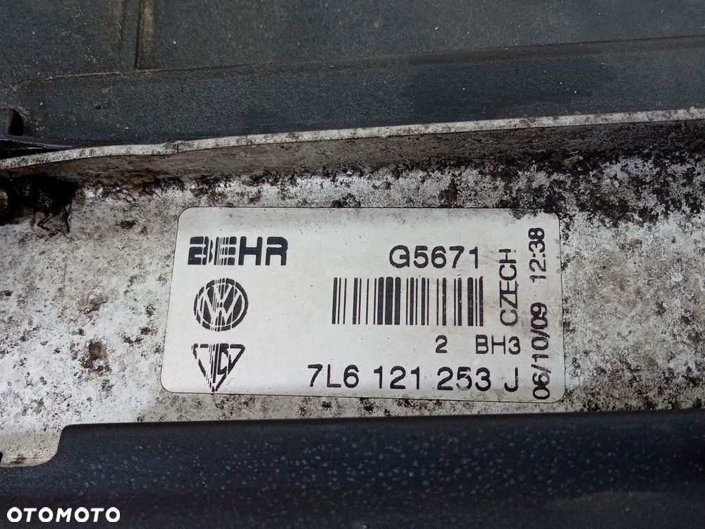 AUDI Q7 4L 4.2 TDI PAS PRZEDNI CHŁODNICE KOMPLET - 7