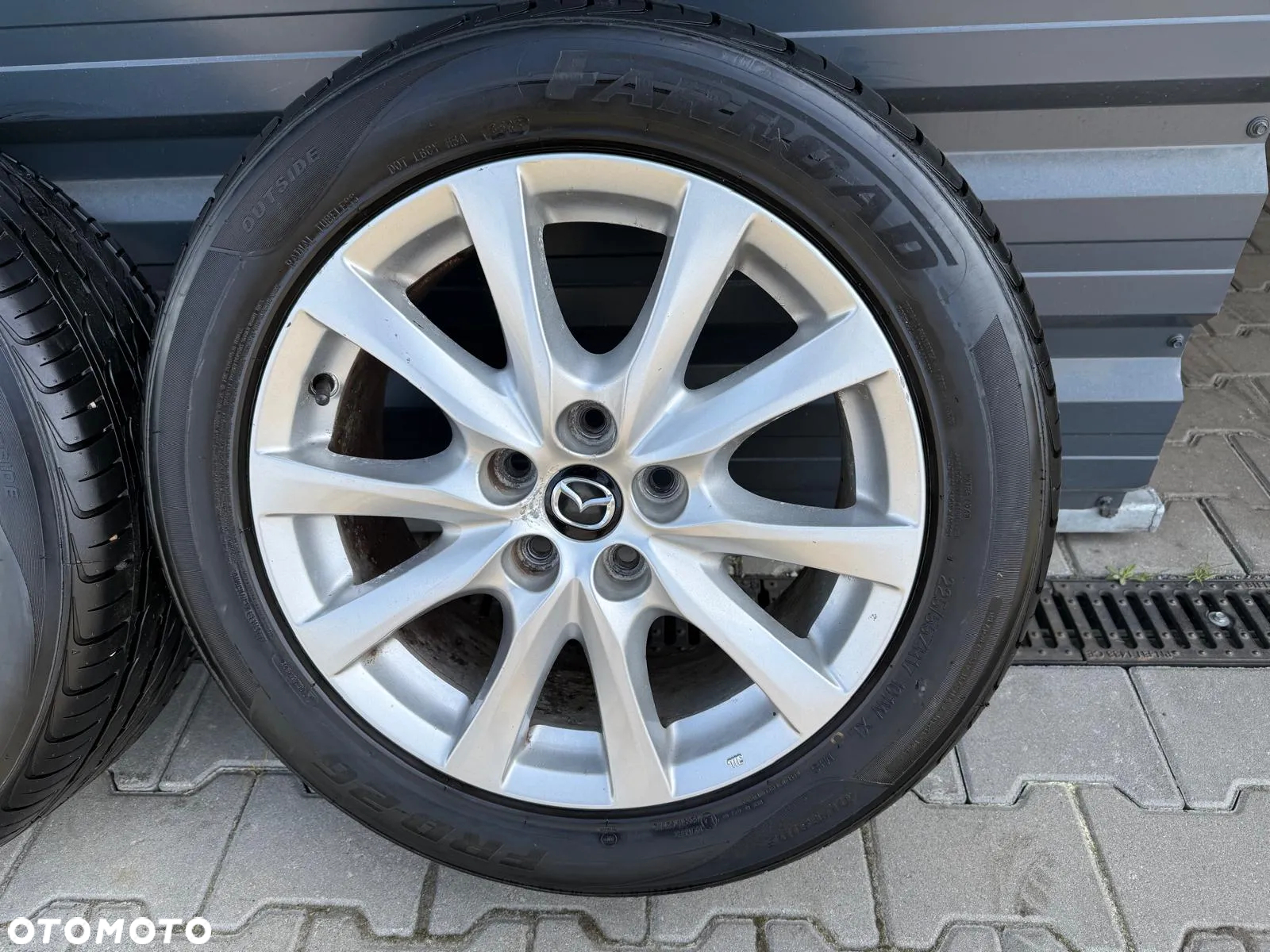 MAZDA 6 GJ ALU FELGI 7,5Jx17 ET50 5x114,3 9965077570 OPONY 225/55/17 2023r - 7