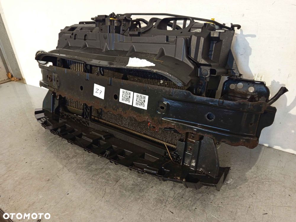 + PAS PRZEDNI FORD FIESTA MK7 7 VII 1.4 1.5 1.6 TDCI DIESEL BELKA WZMOCNIENIE CZOŁOWE CHŁODNICA WODY OBUDOWA WENTYLATOR - 2