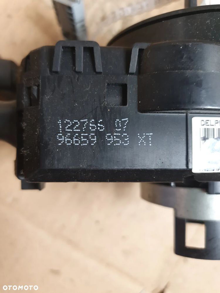 } PRZEŁĄCZNIK ZESPOLONY ŚWIATEŁ KIERUNKOWSKAZÓW AIRBAG PEUGEOT 307 308 96659953XT - 2