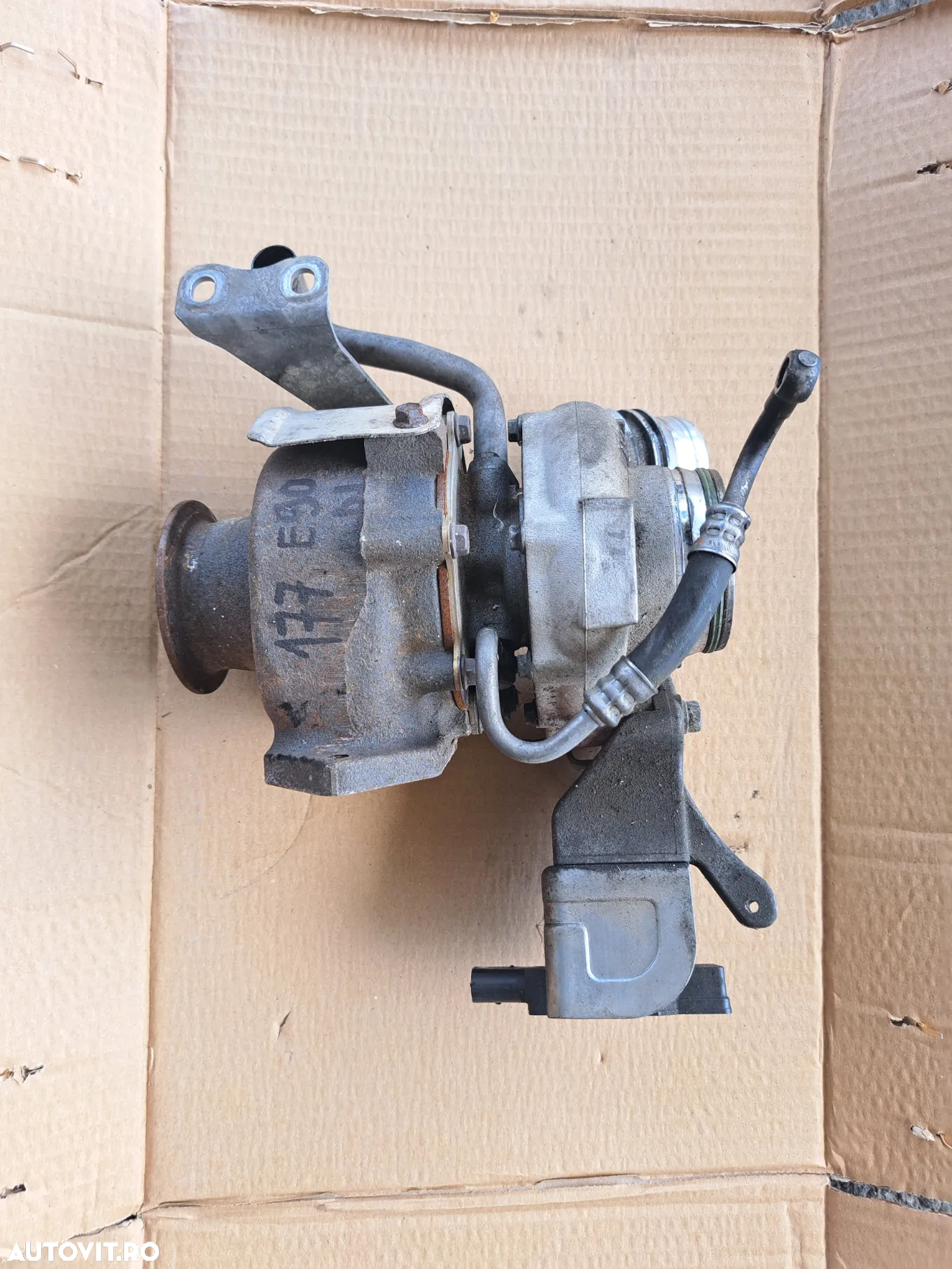 Turbina turbo turbosuflanta originala BMW 177cp N47 E81 F20 E90+LCI E60 LCI E83 LCI - 3