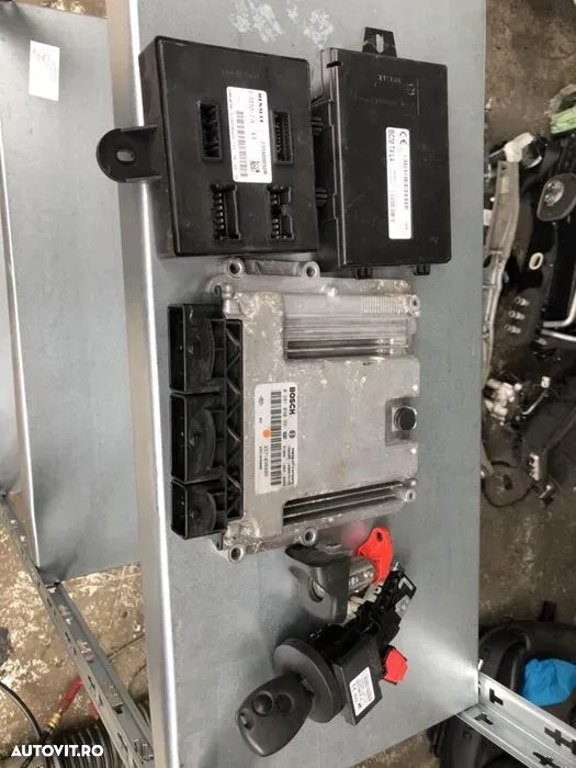 Kit pornire Renault Master Opel Vivaro Fiat Talento contact cheie Ecu - 2