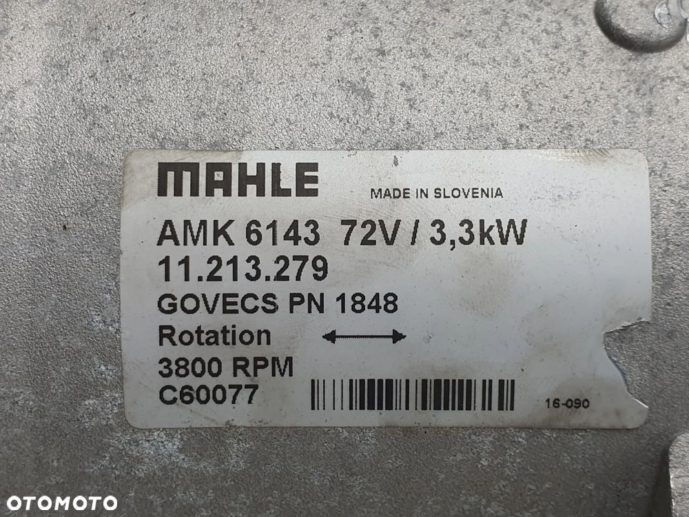 Silnik Elektryczny MAHLE 72V/ 3,3 Kw Skuter Govecs Go - 10