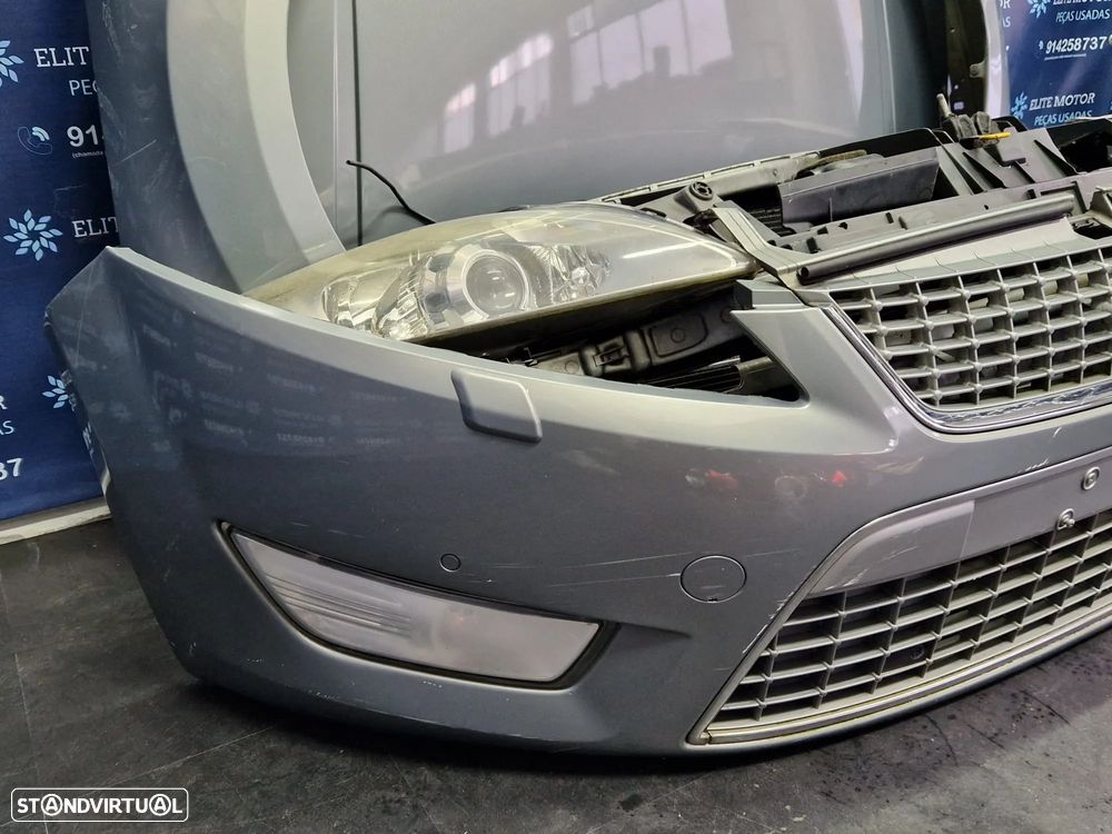 Frente completa usada FORD MONDEO IV 4 XENON 2.2 TDCI capot parachoques oticas guarda lamas - 4