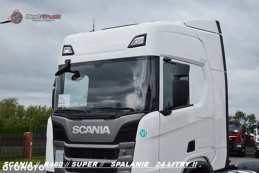 Scania 460R / SUPER /  LED LAMPY / KLIMA POSTOJOWA  /  RAMA STANDARD - 13