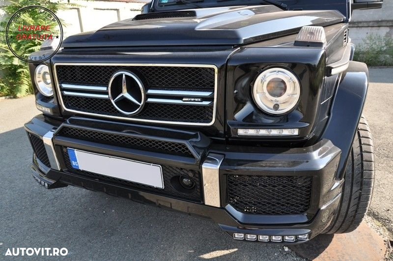 Ornament Capota Mercedes G-Class W463 (1989-up) Design ABS- livrare gratuita - 4