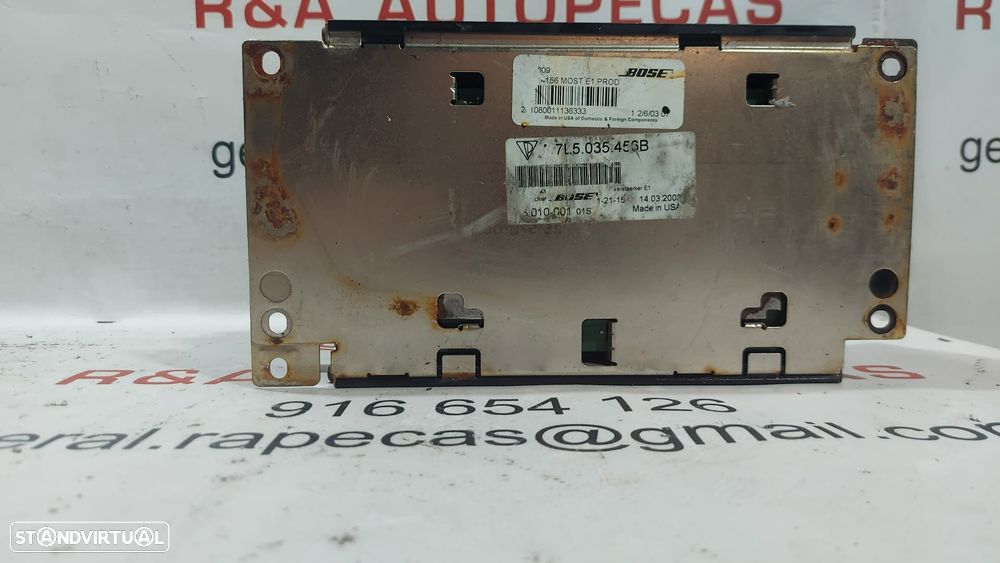 Amplificador Bose Para Porsche Cayenne 2002 a 2010 7L5035456B - 4