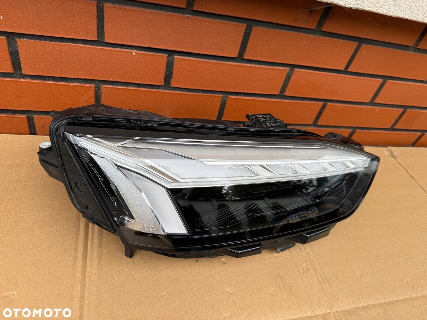 Audi a5 8W lift 2020- lampa full led matrix prawa kpl EU demontaz oryg - 2