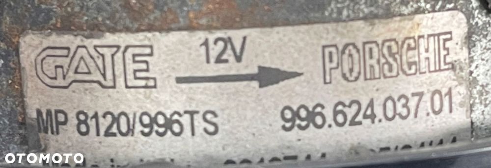 PORSCHE 911 996 WENTYLATOR CHŁODNICY 99662403701 - 4