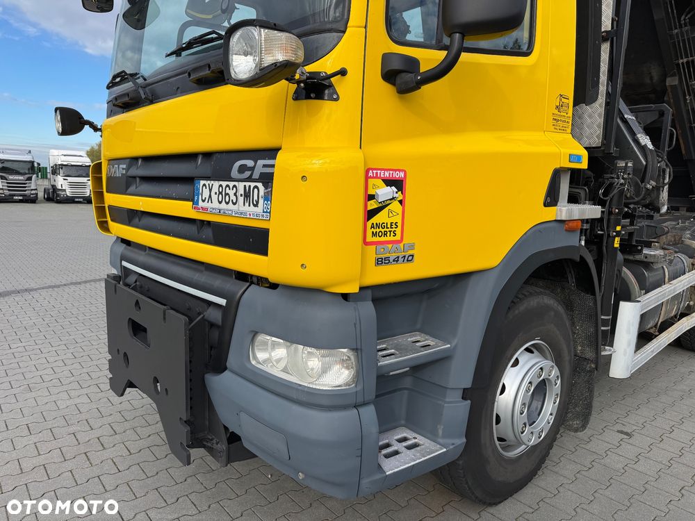 DAF CF 85.410 ATe 6x4 DŻWIG HDS HYDROBURTA OPONY-90% - 23
