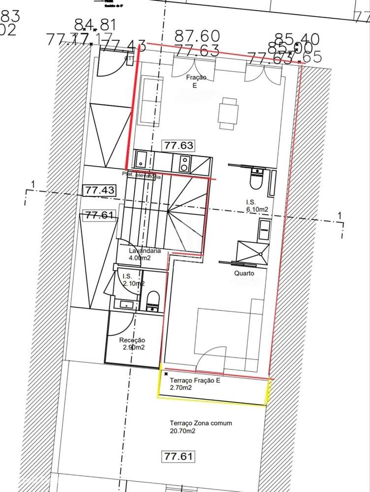 Apartamento T1 ao nível do rés-do-chão com entrada independente – Vila - Grande imagem: 2/10