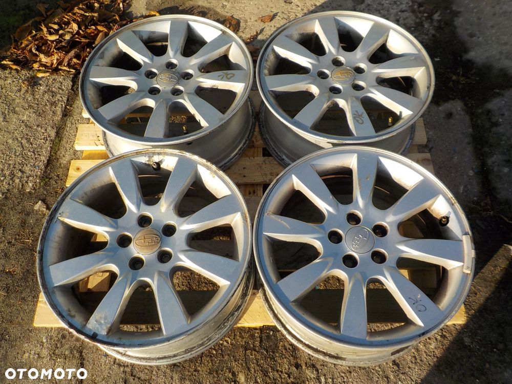 SUBARU FORESTER II SG LEGACY IV FELGI ALUMINIOWE R16 5X100 - 1